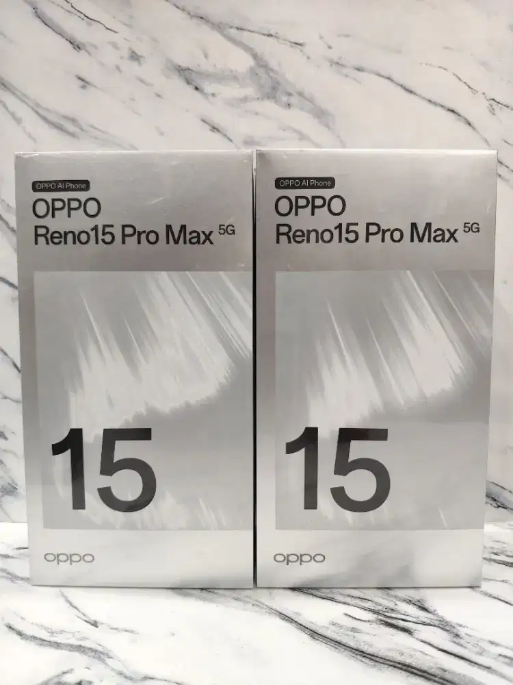 OPPO RENO 15 PRO MAX 5G RAM 12+12/512 GARANSI RESMI