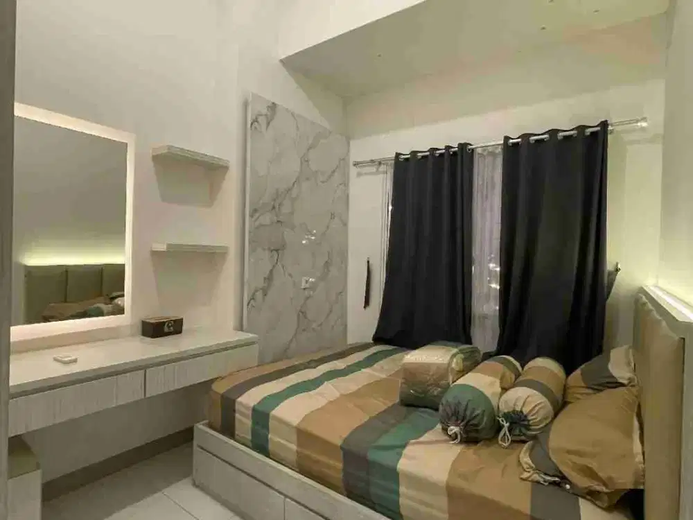 dijual cepat apartemen tokyo riverside pik 2 1br furnish lowzone nego