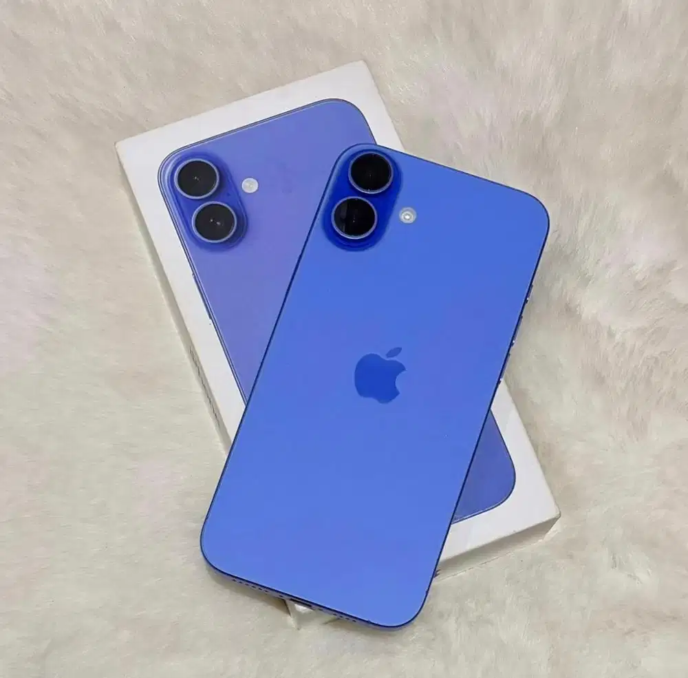 Iphone 16 128 ultramarine (baru)/msi gratis case dan anti gores