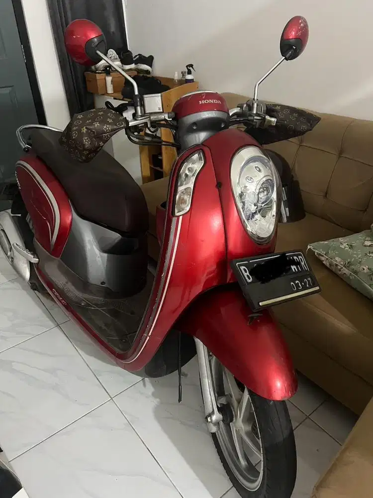 Jual Motor Honda Scoopy 2016 Merah