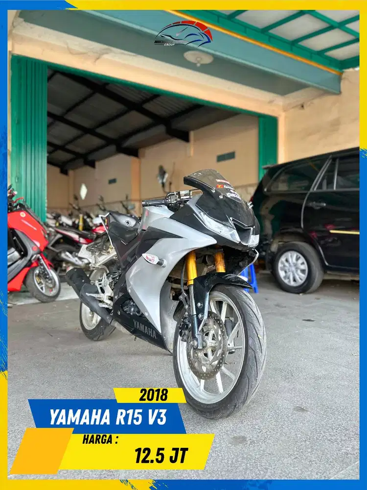 YAMAHA R15 V3 2018 MESIN AMAN MASZEHH HIKMAH MOTOR KEPUH