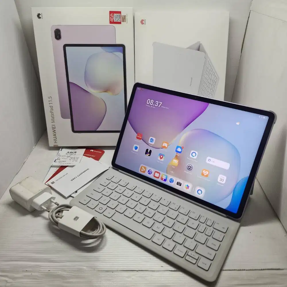 NO MINUS HUAWEI MATEPAD 11.5  2025 + KEYBOARD 8/256 FULLSET GARANSI RE