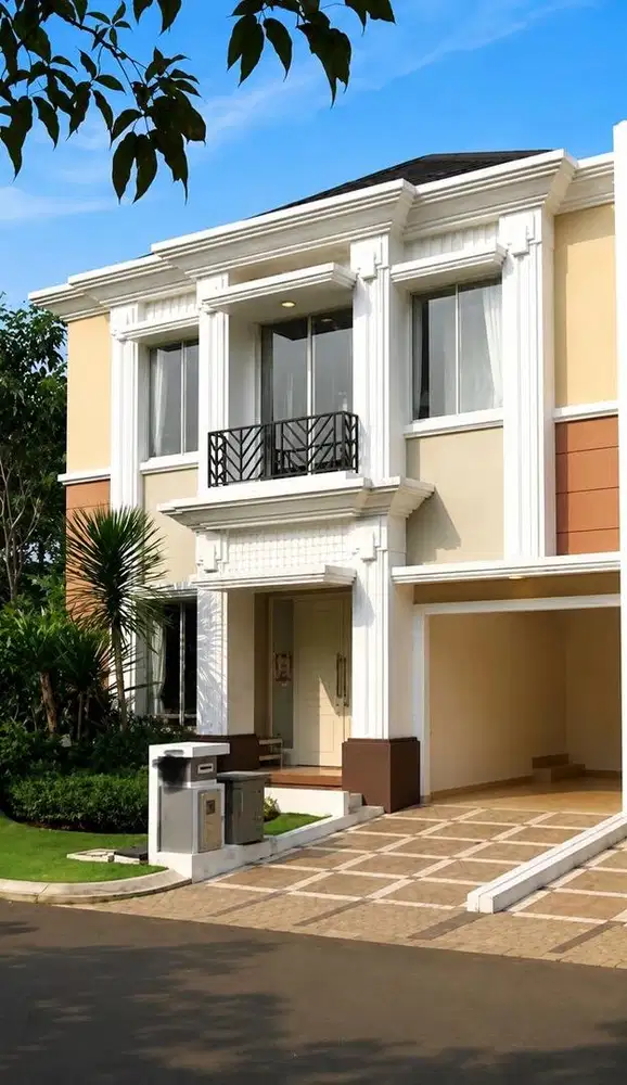 Jual cepat, rumah 2 lantai furnished.