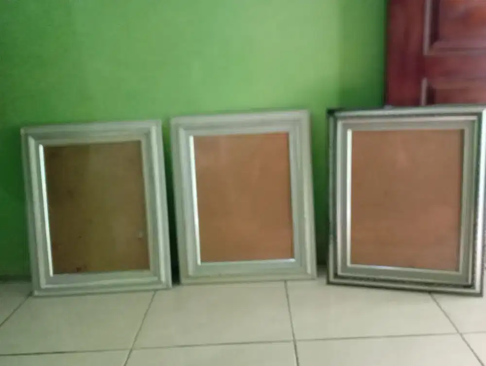Bingkai foto + kaca ukuran besar