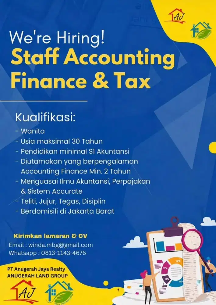We’re Hiring — Staff Accounting, Finance & Tax