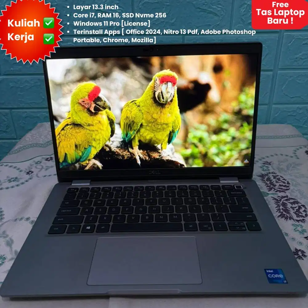 DELL LATITUDE 5320 Core i7 RAM 16 Nvme 256 [2022] [NEGO]