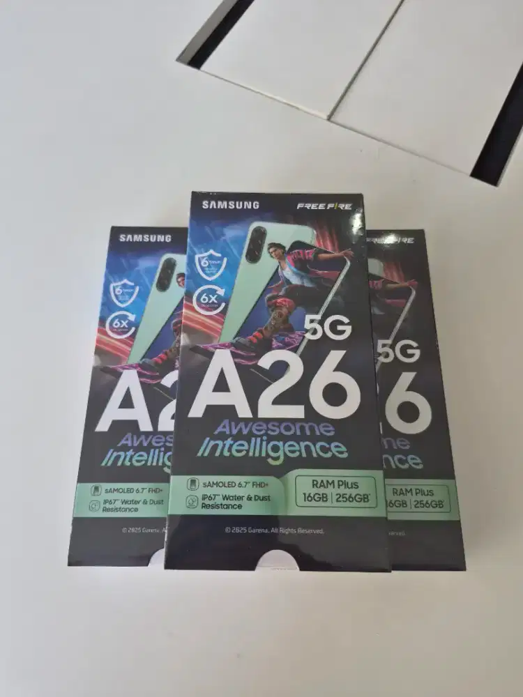 Samsung A26 5G 8+8/256 GB TERMURAH FREE ADAPTER 25W