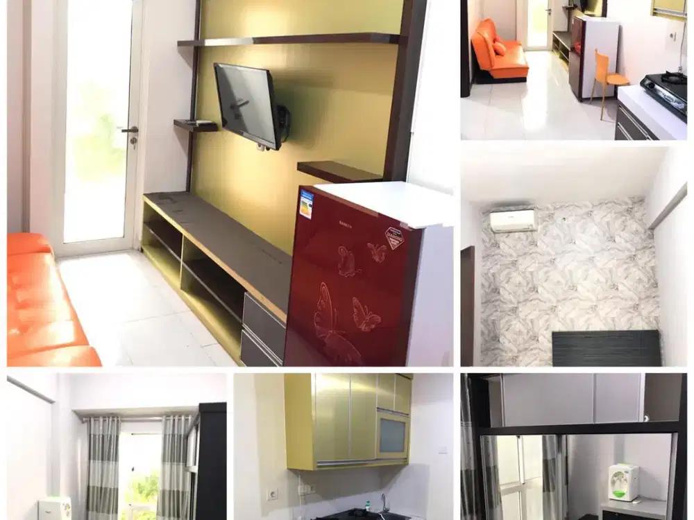 Dijual Apartemen Scientia 1Br Full Furnish View Taman