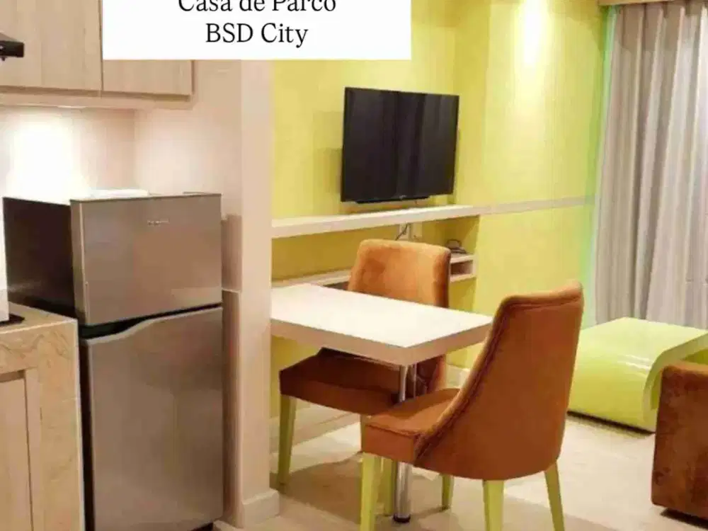 Dijual / Disewakan Apartemen 1BR di Casa De Parco BSD City