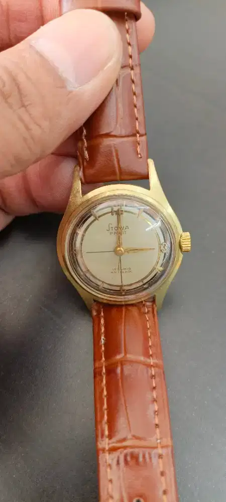 Jam tangan stowa parat tahun 1950, Made in german