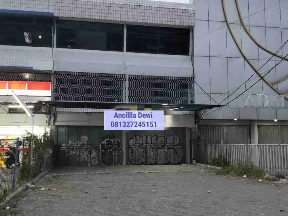 Disewakan Ruko Gandeng 2 Unit Strategis Jln Raya Kalimalang Bekasi Selatan