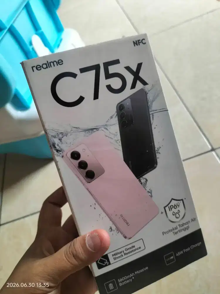 Realme c75x RAM 8/128