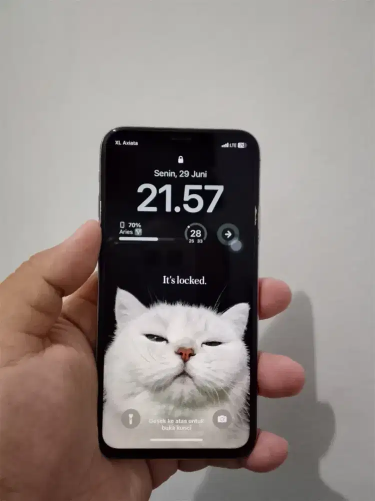 Dijual iPhone X 256GB White Ex Inter