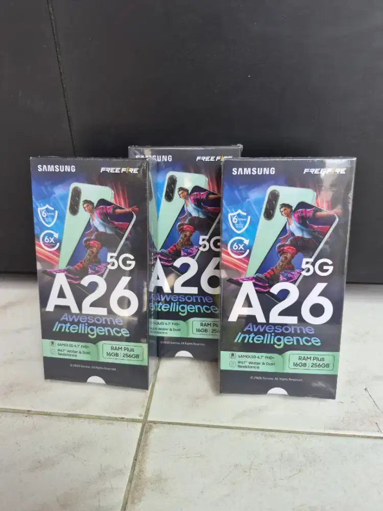 Samsung A26 5G 8+8/256 GB TERMURAH FREE ADAPTER 25W