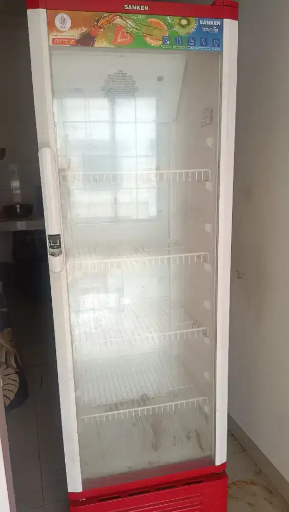 Jual showcase sanken 5 rak
