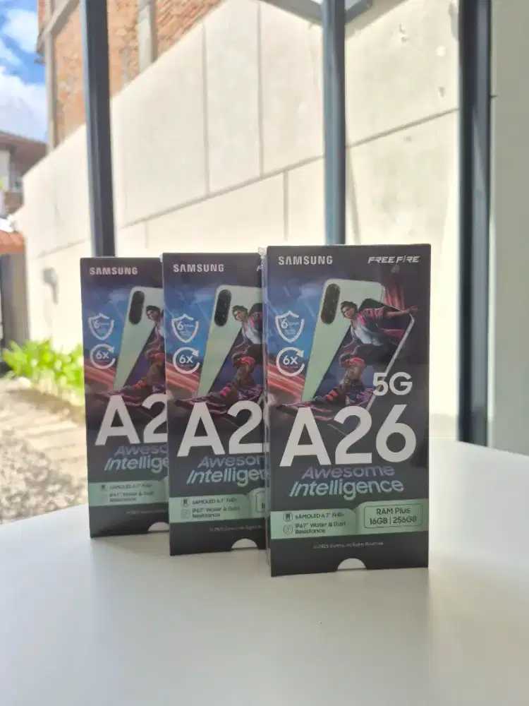Samsung A26 5G 8+8/256 GB TERMURAH FREE ADAPTER 25W