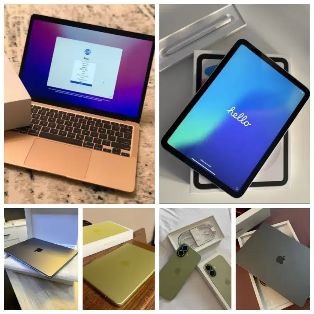 Terima Jual Beli Macbook Pro Air M1 M2 M3 M4 M5 iPhone iPad Ditampung