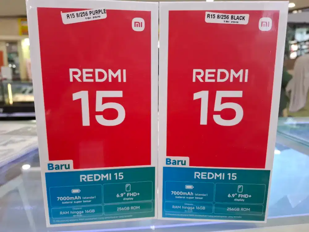 Xiaomi Redmi 15 128Gb/256Gb Kredit Bunga Ringan