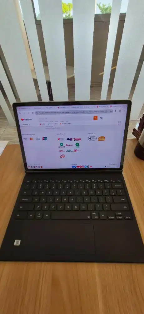 JUAL Galaxy Tab S 9 FE+ Wifi Only + Keyboar original