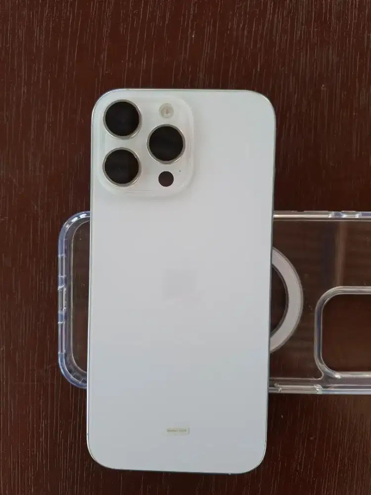 iPhone 16 Pro Max 256GB White Titanium - Resmi Indonesia