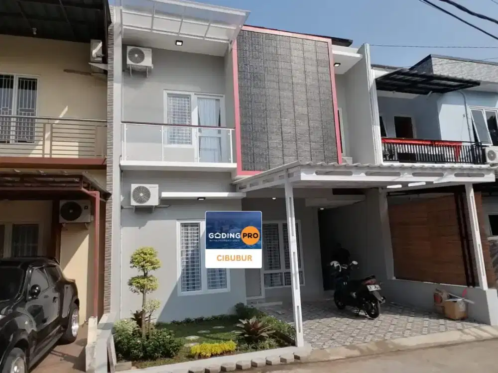 Dijual Rumah 2 Lantai Siap Huni di D'Pure Village Pondok Melati Bekasi