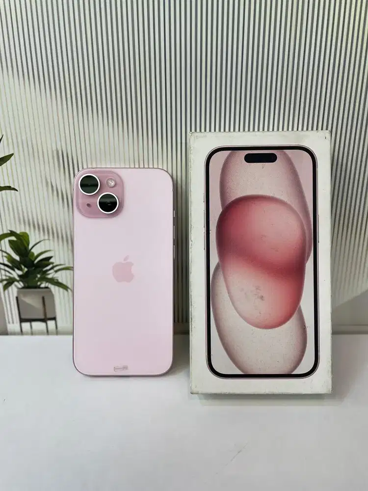 Iphone 15 256gb basic pink resmi digimap