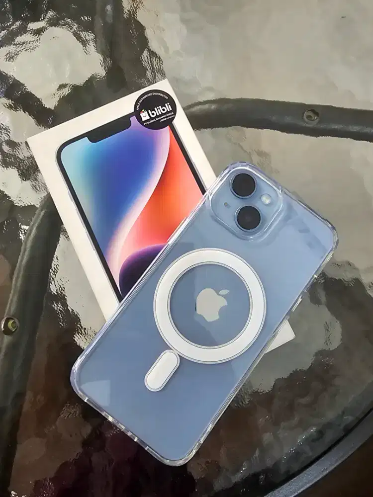 Iphone 14 128gb like new lengkap ex ibox