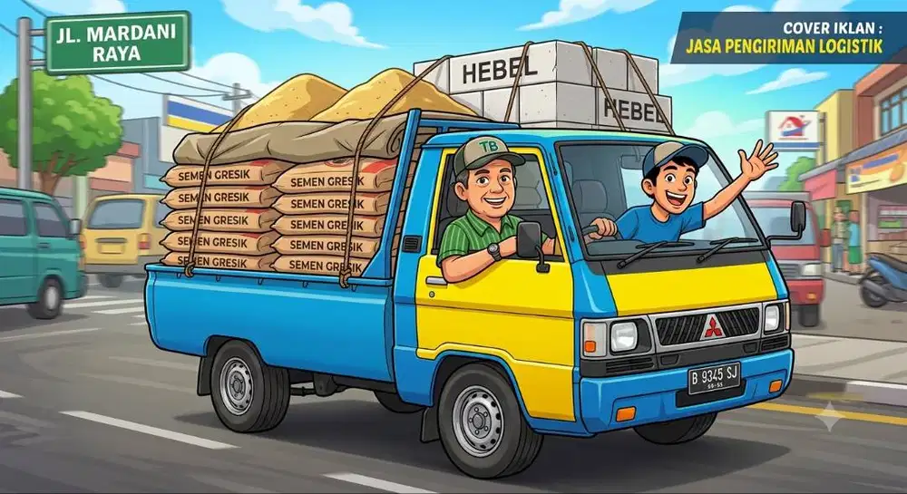 DIBUTUHKAN SUPIR DAN KENEK TOKO BANGUNAN