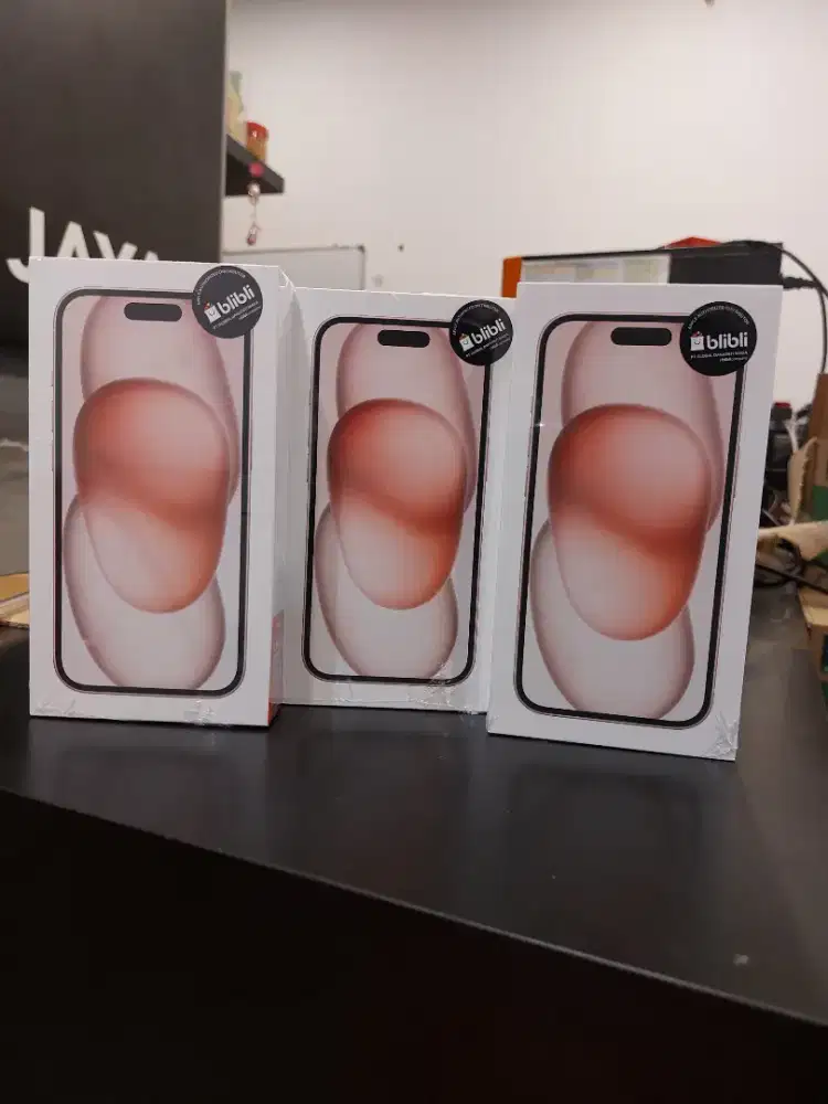 PROMO IPHONE 15 BASIC 128GB 256GB NEW RESMI IBOX