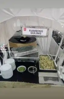 menu 50 porsi kambing guling lengkap siap pesta hajatan jamin manteb