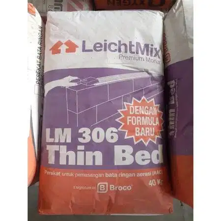 Leitchtmix 40kg/DM Perekat Bata Ringan/LM 306 Thin Bed