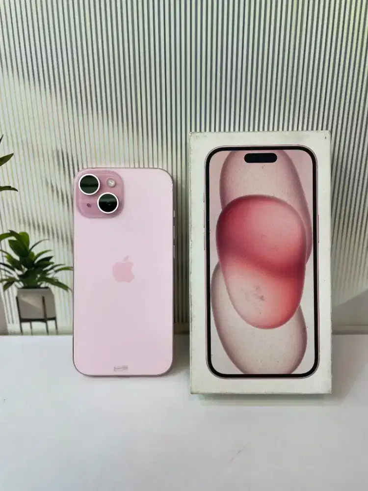 Iphone 15 256gb pink resmi digimap fullset original