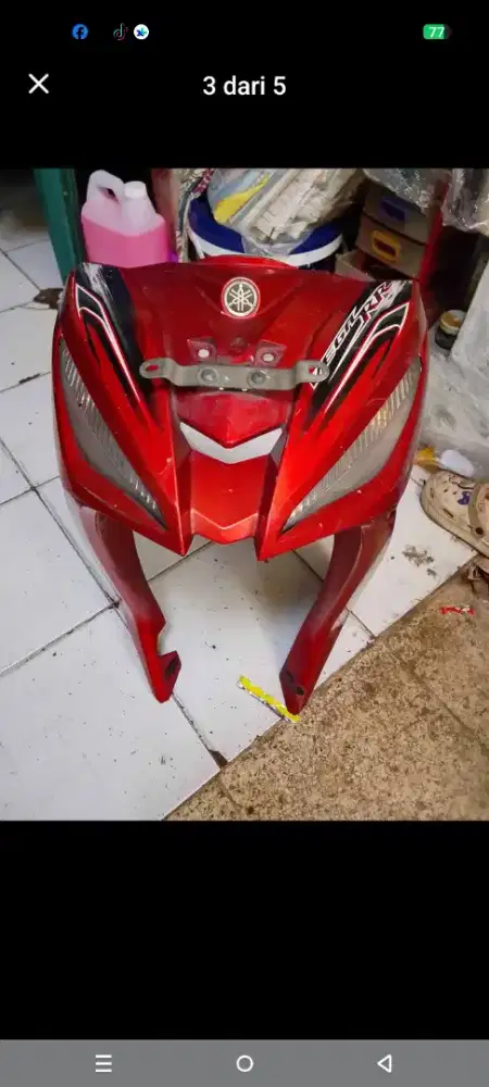 Tameng dpan blkang vg zr