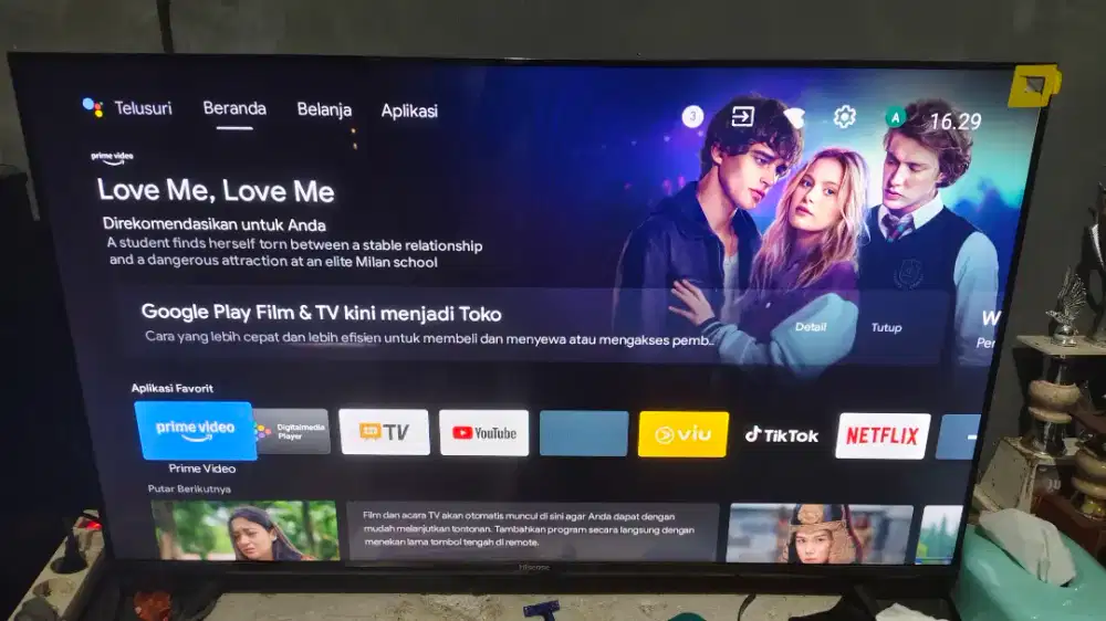 TV Hisense 43inch Google TV