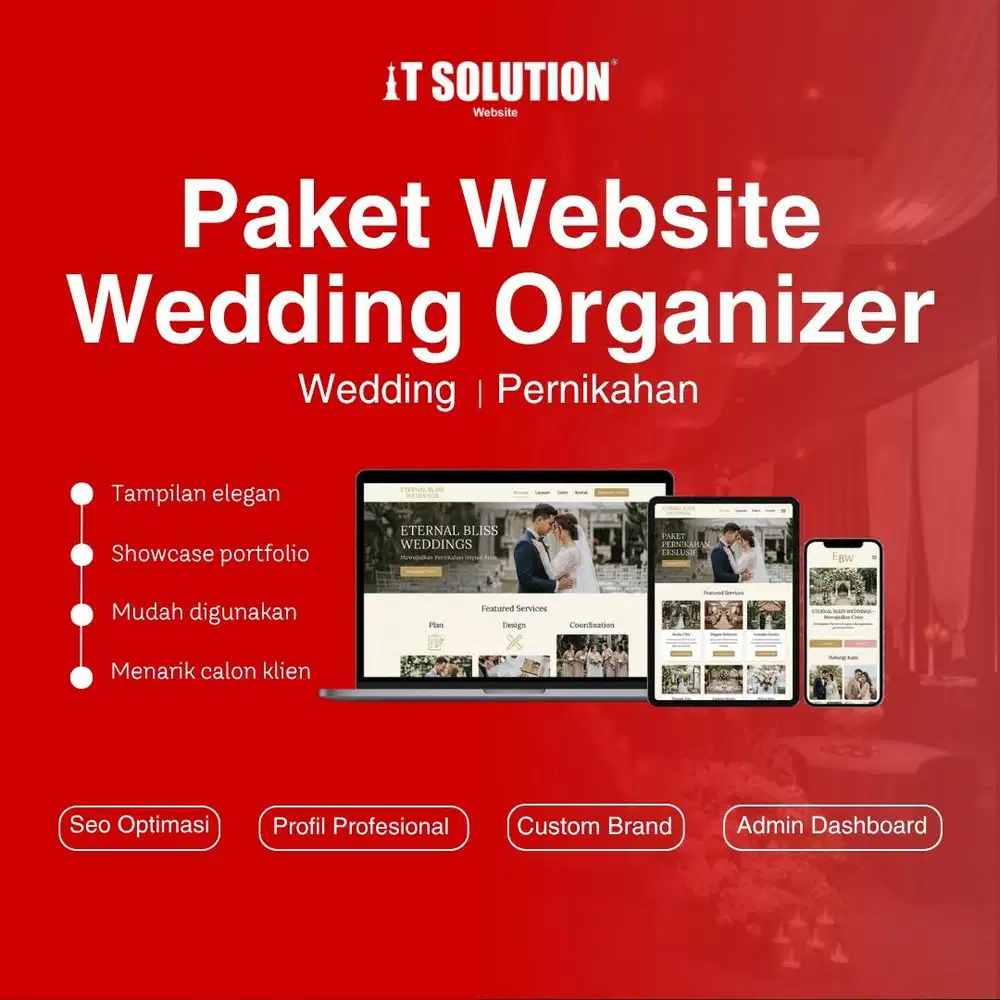 Paket Website Wedding Organizer Profesional di Gunung Kidul