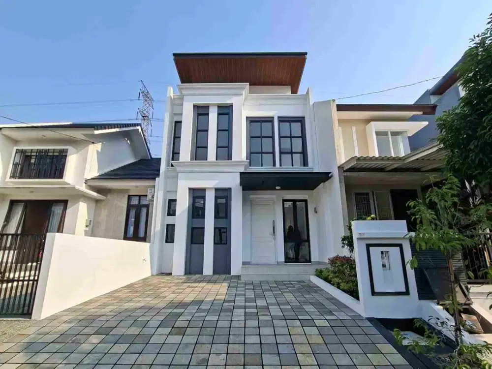 Rumah baru siap huni di kemang pratama 2 bekasi lokasi sangat startegis dengan kamar tidur 3 masing didlaam ada kamar mandi