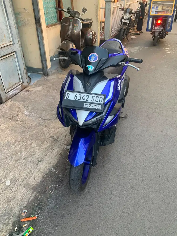 For sale aerox 2017 atas nama sendiri pjak on wawa: 088972126468