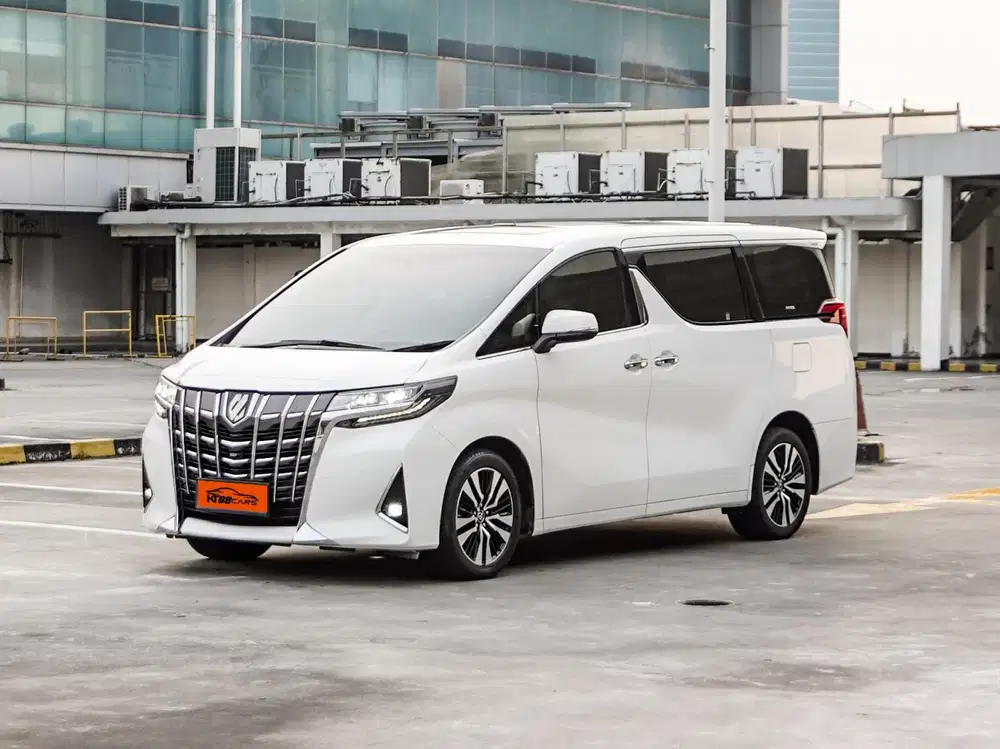 Toyota Alphard 2.5 G Matic TSS 2023 putih ganjil