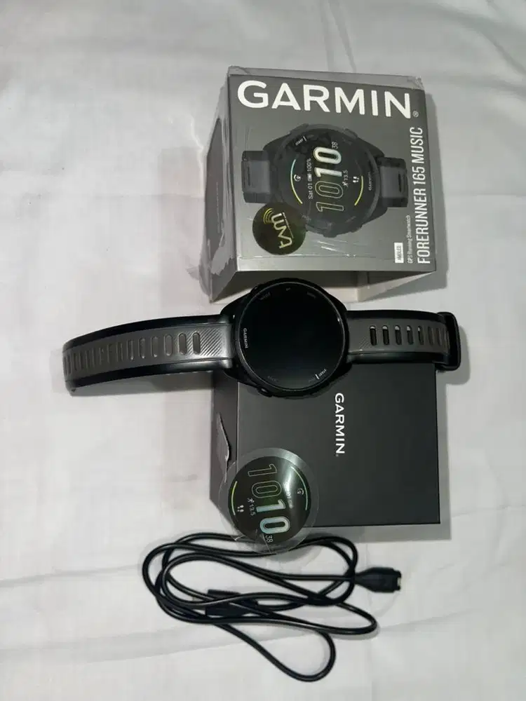 Garmin Forerunner 165 music fullset bekas