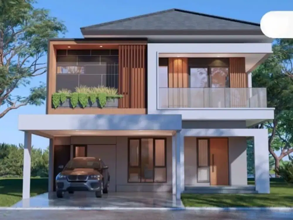 RUMAH BANGUNAN MANDIRI BRAND NEW The Icon Cluster Verdant View BSD
