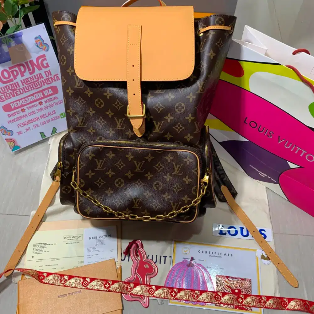 Preloved 2024 Christopher MM Monogram Macassar Canvas