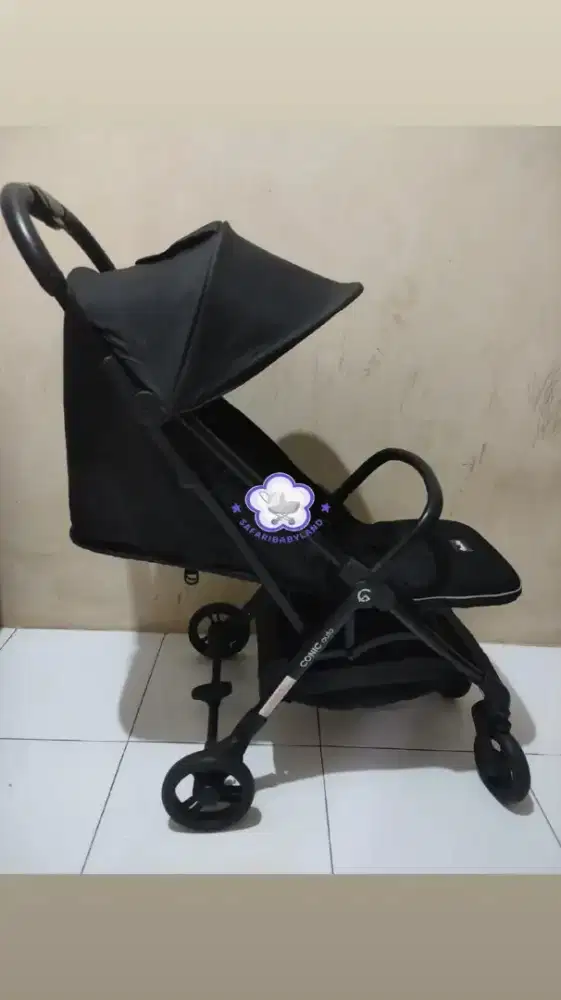 Preloved stroller chocolatte conic