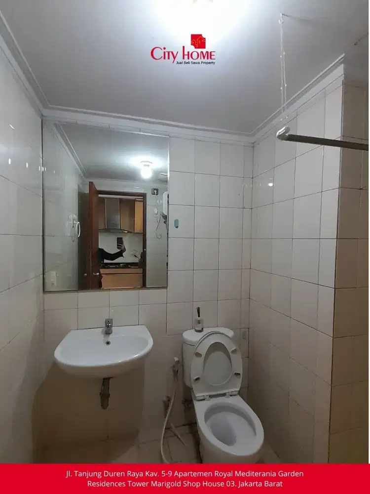 Studio Furnished Siap Huni di Royal Mediterania Garden Residences