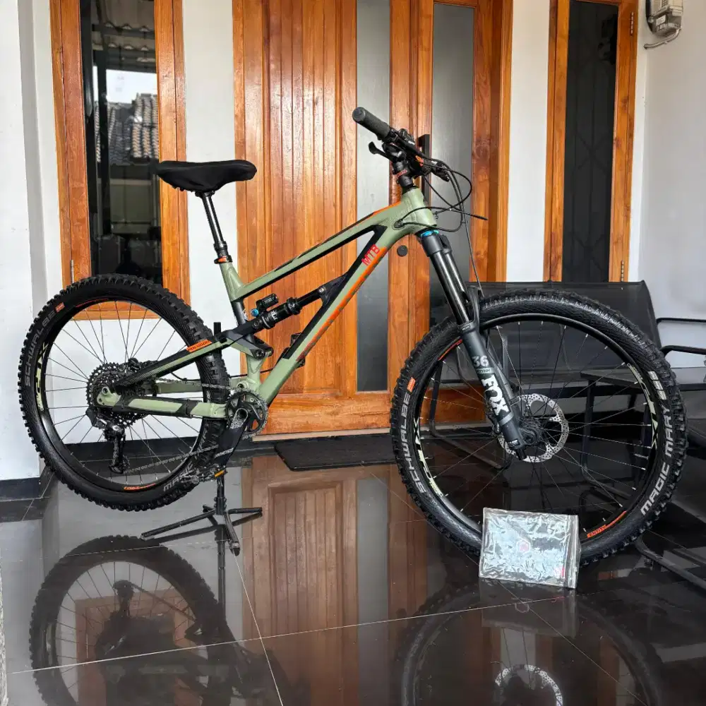 MTB FULLSUS POLYGON SISKIU N9 ARMY ORIGINAL BUKAN RAKITAN