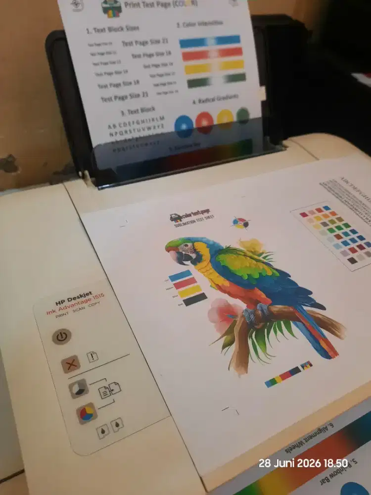 Printer multifungsi copy print scan