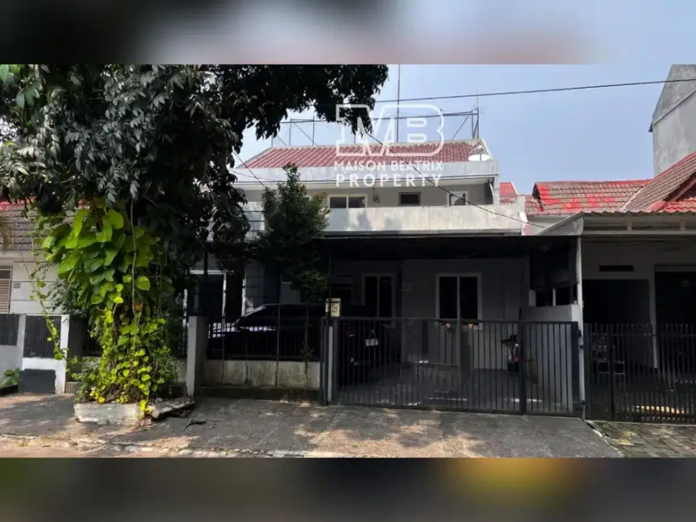 DIJUAL RUMAH 2LT SEMI FURNISHED SIAP HUNI RAPIH TERAWAT DI GRIYA LOKA BSD