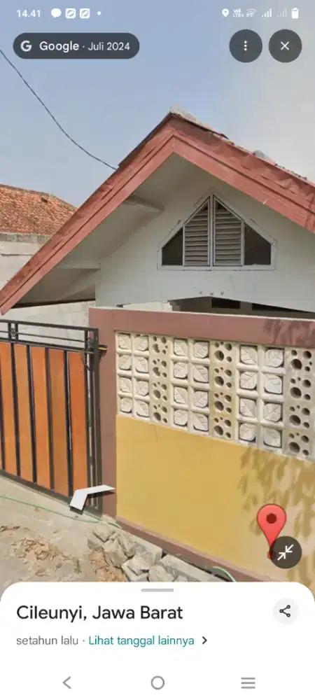 Rumah di jual lokasi di cibiru hilir bandung