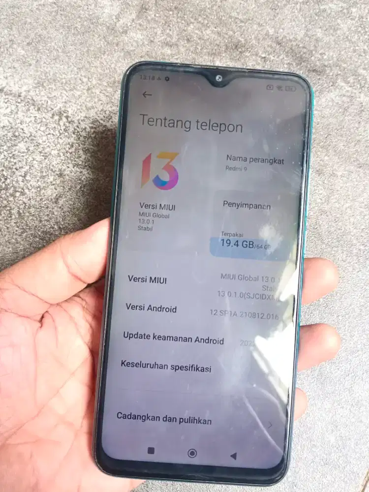 Redmi 9 4/64 Murahhh