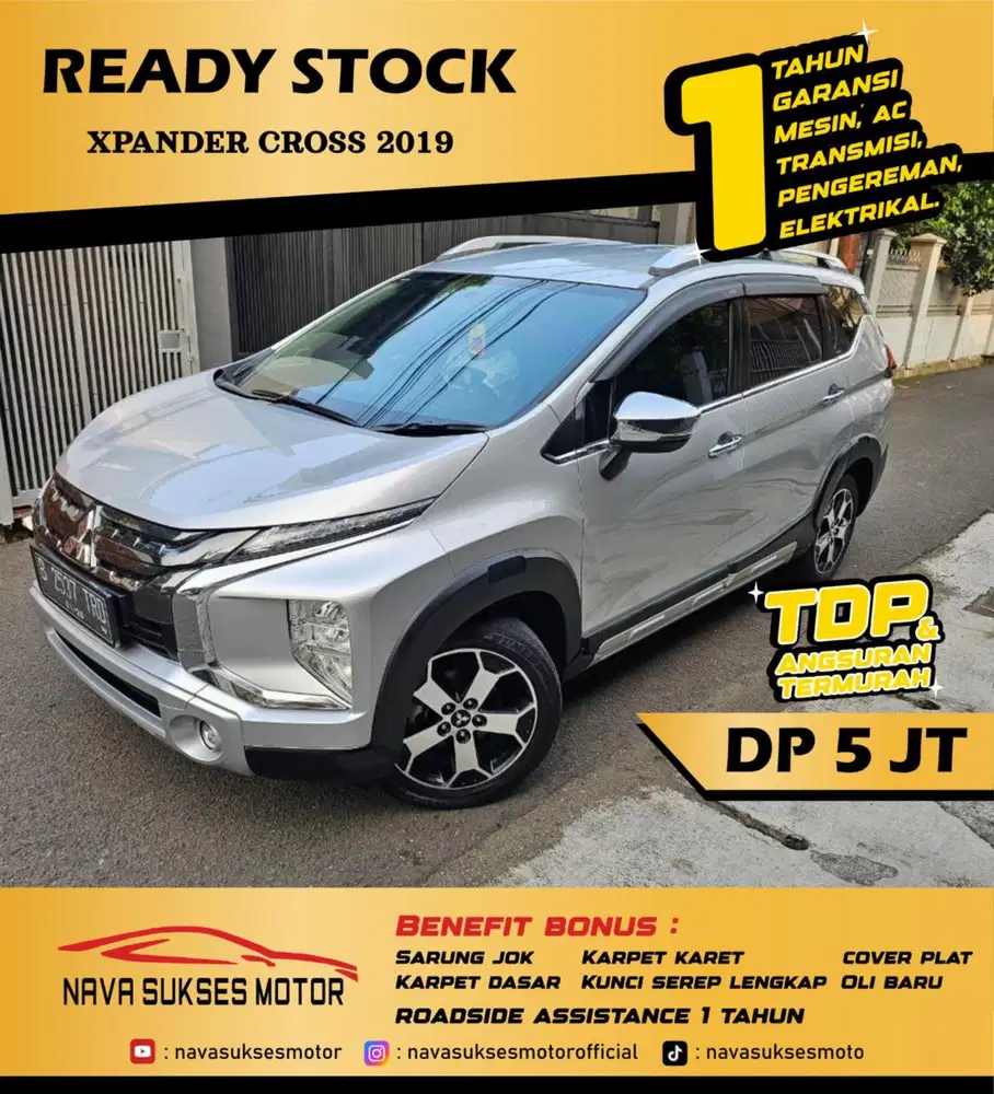 TDP 5 JUTA - XPANDER CROSS 2019