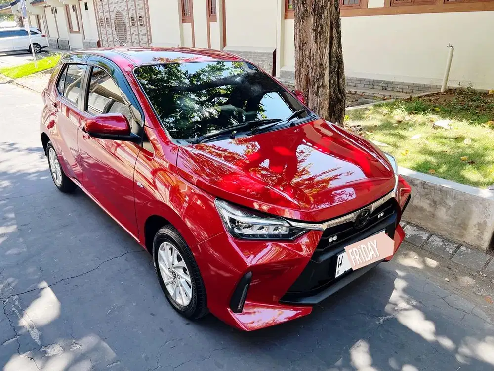 KM 12rb! TOYOTA NEW AGYA G MATIC 2025 CAT ORI 100% x ayla brio yaris